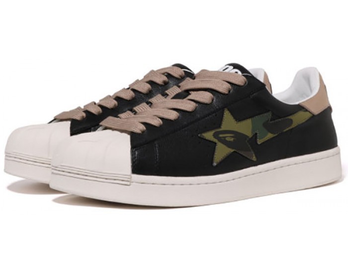 Bape Mad Sta Skull 1 Black White