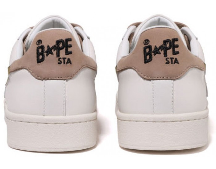 Bape Mad Sta Skull 1 White Beige