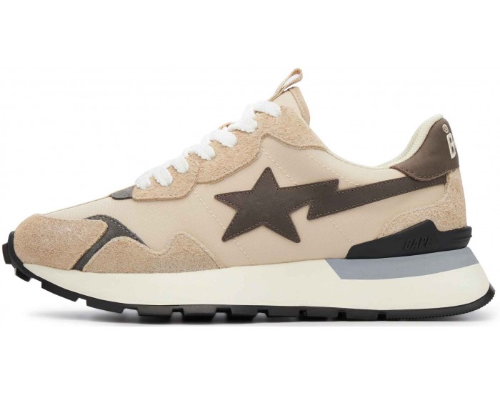 Bape Road Sta Express Beige Black