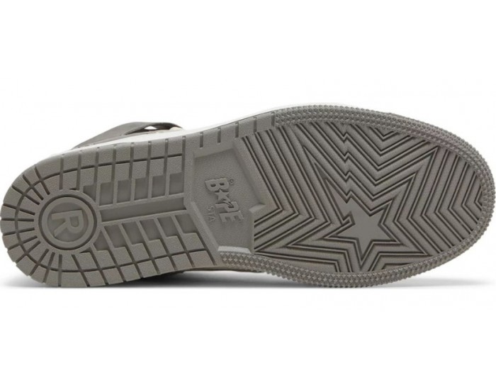 Bape Sta 93 HI White Grey