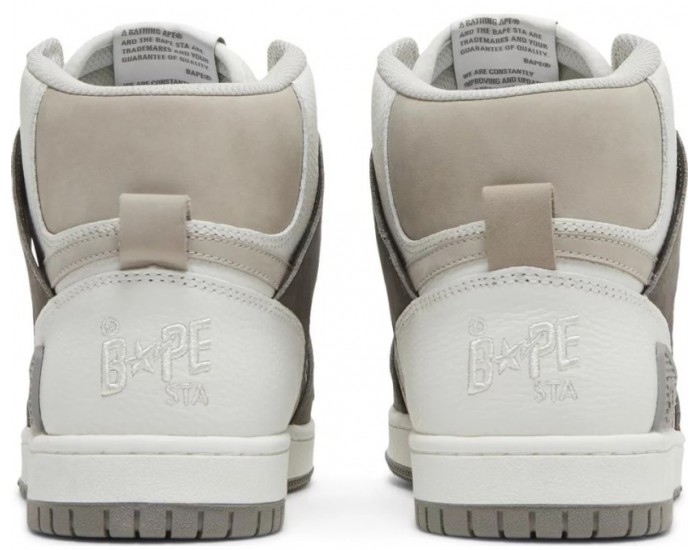 Bape Sta 93 HI White Grey