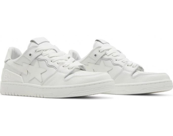 Bape Sta SK8 Sta 93 Triple White