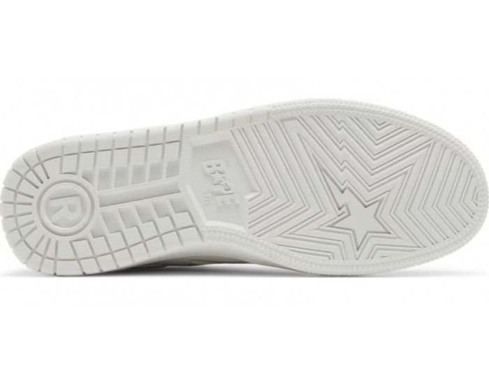 Bape Sta SK8 Sta 93 Triple White