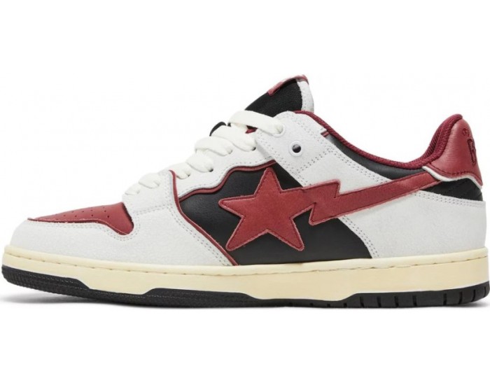 Bape Sta 93 White Black Red