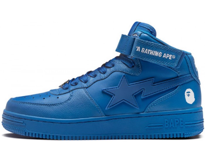 Bape Sta 3 M1 HI Triple Blue