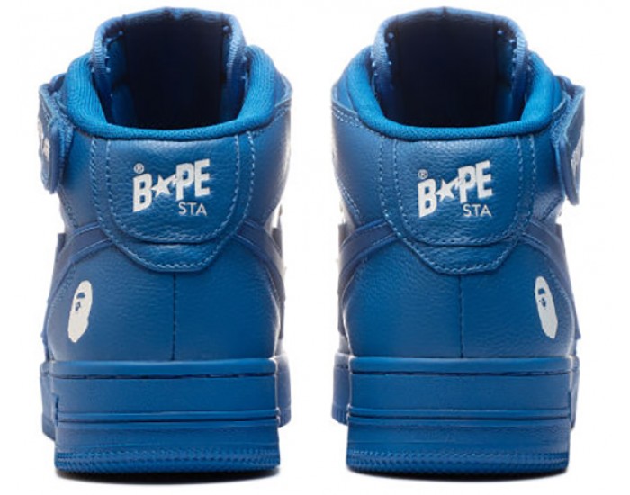 Bape Sta 3 M1 HI Triple Blue