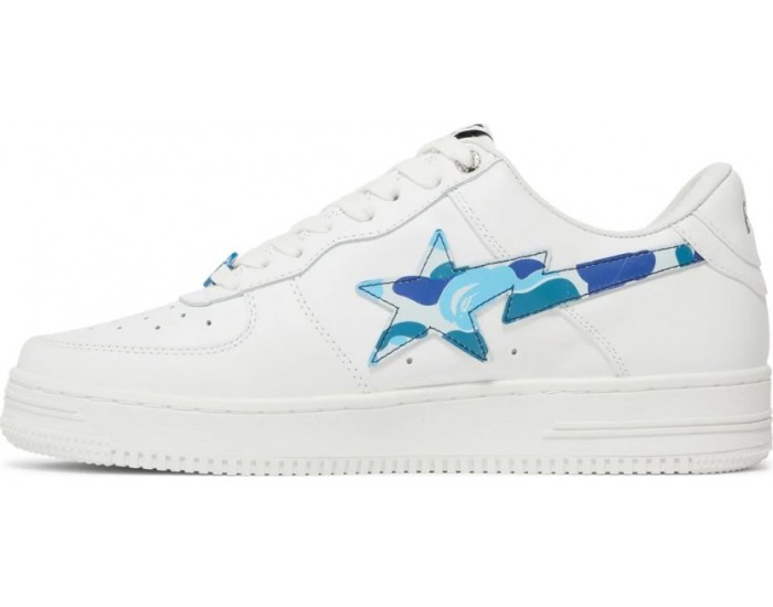 Bape Sta M2 ABC Camo - White Blue