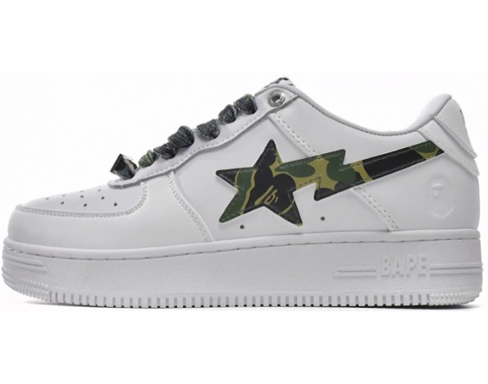 Bape Sta M2 ABC Camo - White Green