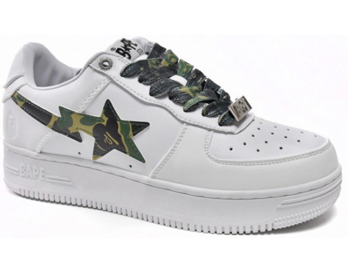 Bape Sta M2 ABC Camo - White Green