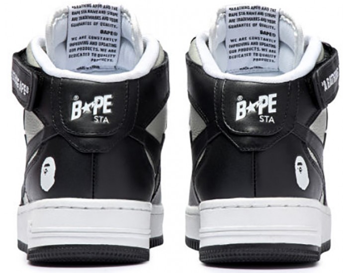 Bape Sta 2 M2 HI White Black