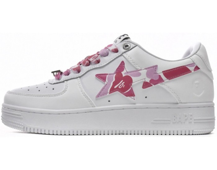 Bape Sta M2 White Pink Camouflage