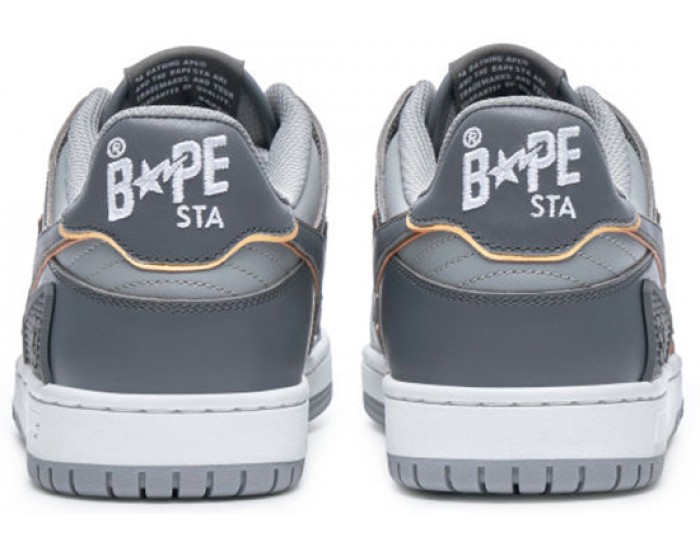 Bape Sta SK8 Sta 3 Deep Grey Gold