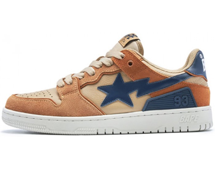 Bape Sta SK8 Sta M1 Brown Blue