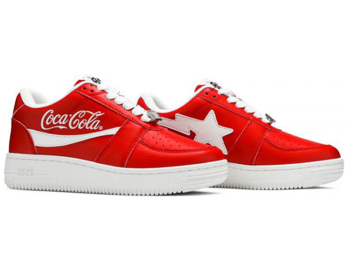 Bape Sta x Coca-Cola M1 Red White