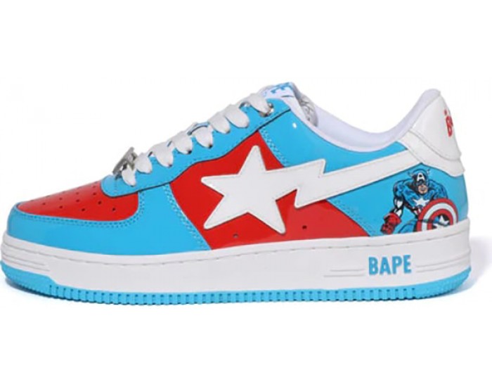 Bape Sta x Marvel Captain America