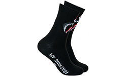 Носки Bape Ape Head Socks Teeth черные высокие, 2 пары
