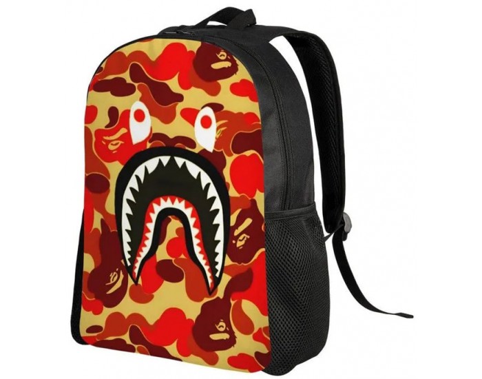 Рюкзак Bape Color Camo Shark Day Pack Orange