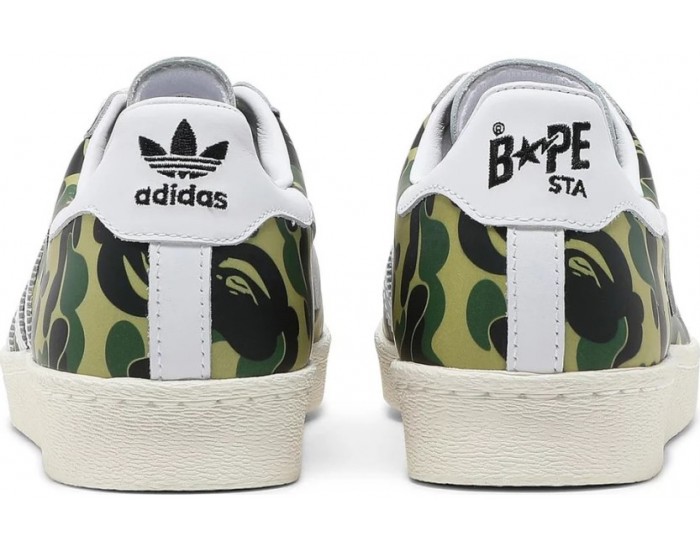 Bape Sta x Adidas Superstar 80'S ABC Camo